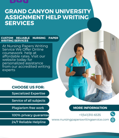 Grand Canyon University Assignment Writing Services