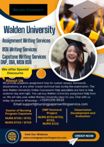 Professional Walden Assignment Writing Services