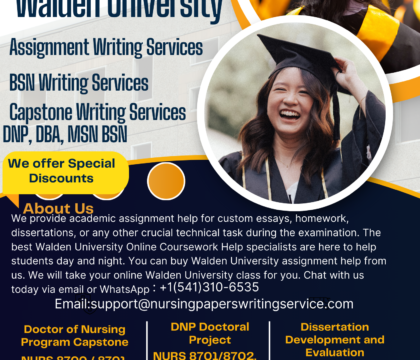 Professional Walden Assignment Writing Services