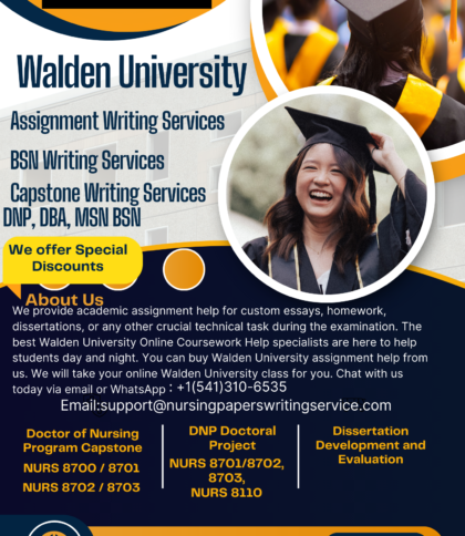 Professional Walden Assignment Writing Services